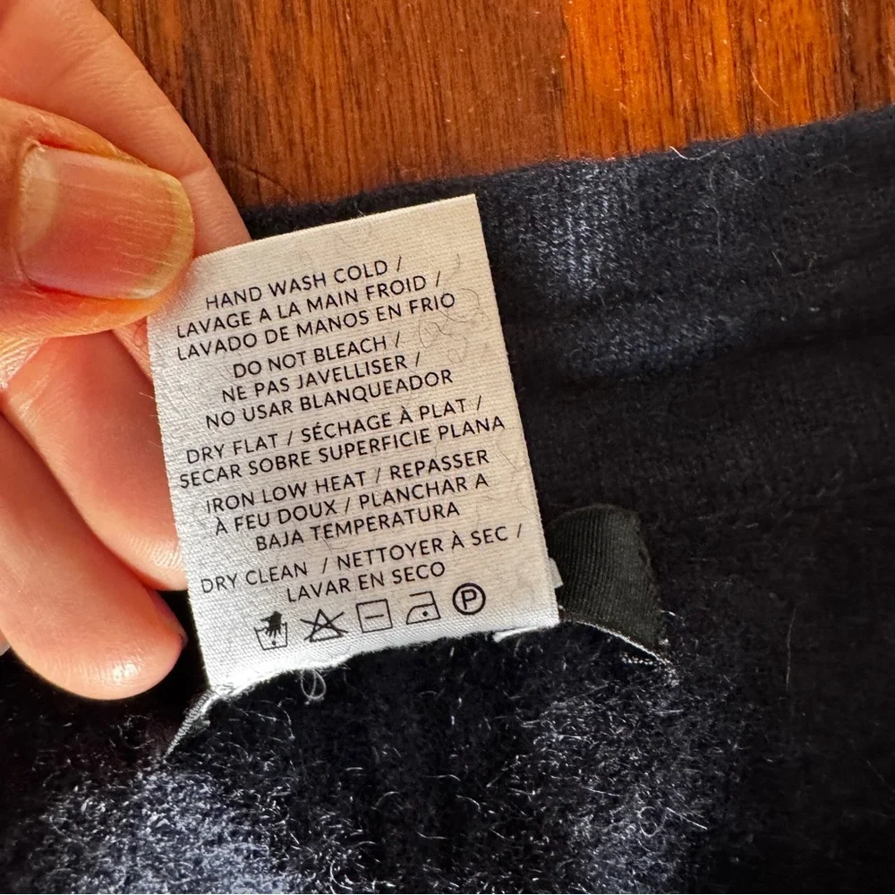 NAADAM Signature Cashmere Joggers Navy M - Picture 3 of 9